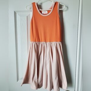 Dot Dot Smile Orange Tank Dress 5/6